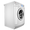 Washing machine drive design, assembly and online testing