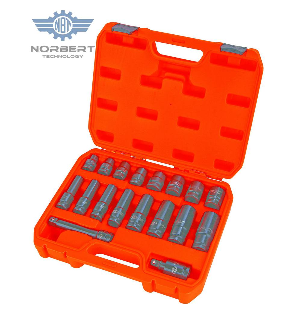 18 pieces set 12.5MM air gun sleeve set