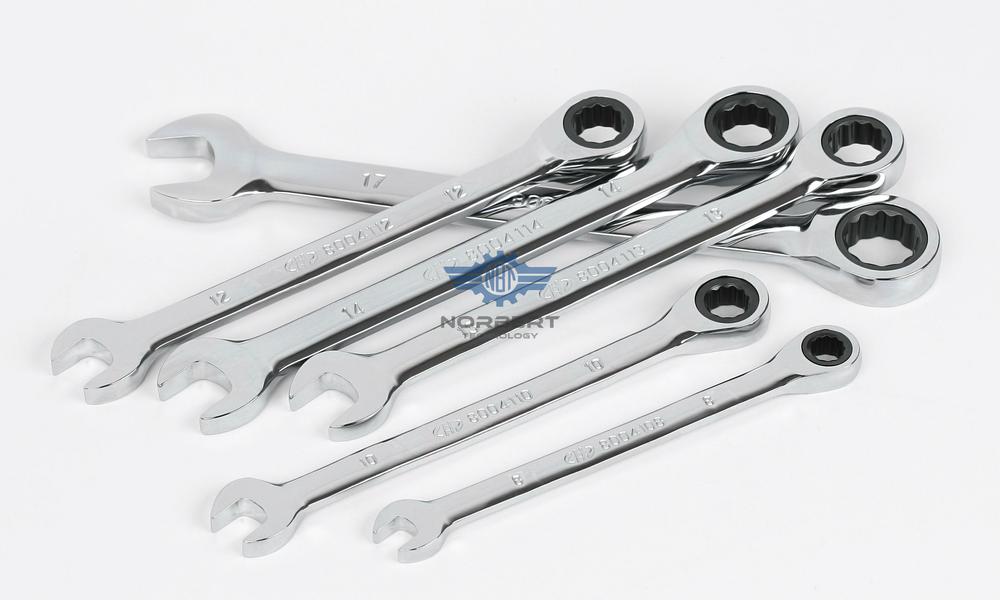 6-Piece Ratchet Combination Wrench